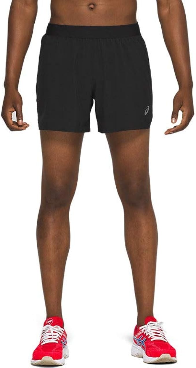 Amazon Asics メンズ ロード5インチ ショートランニングウェア メンズ 通販