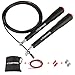 Blafitance Speed Jump Rope with Ball Bearing, Adjustable 10 Foot Cable, for Boxing MMA Training, Cross Fitness, Cardio, Exercise, WOD's & Endurance Training, Skipping Rope for Women, Men & Children