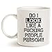 MAUAG Coffee Mug Cup, White 14 Oz