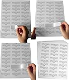 HouseLabels (400 Sheets; 12,000 Labels), Same Size-Avery© 5160, 30-UP, Perfect For FBA, Address Labels (1