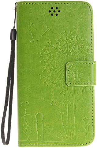Lenvov A7010 Case Cover, Solid Color PU Leather Case Dandelion Lover Embossing Case Wallet Stand Case for Lenvov A7010 ( Color : 7 , Size : A7010 )