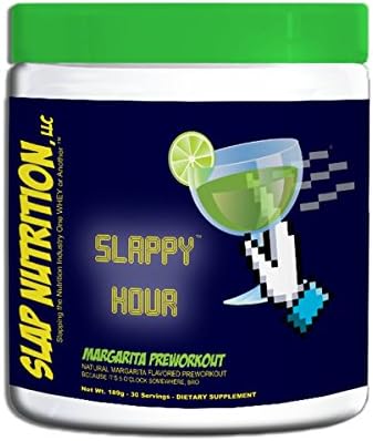 Slap Nutrition Preworkout Formula - 30 Servings (Slappy Hour Margarita)