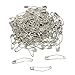 iNee Curved Safety Pins, Quilting Basting Pins, Nickel-Plated Steel, Size 2, 100 Count