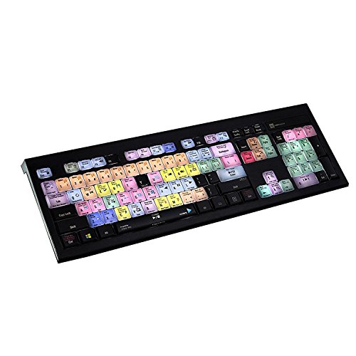 Logickeyboard Sony Vegas Pro PC Backlit Astra Keyboard | PC Editing Shortcut Keyboard