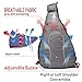 SEEU Sling Bag Backpack, Ultralight Water-Resistant Multipurpose Outdoor Crossbody Backpack Rope Bag for Women Men