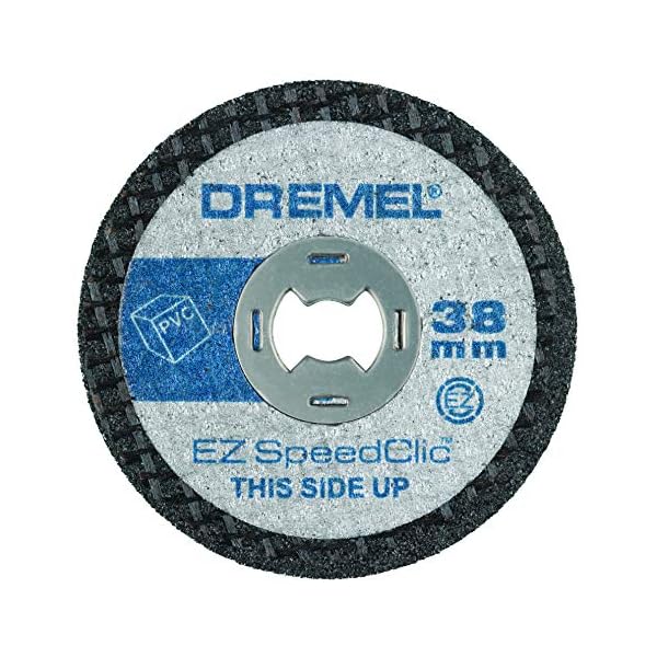 Dremel SC476 EZ SpeedClic Kunststoff-Trennscheiben, ZubehÃ¶rsatz fÃ¼r Multifunktionswerkzeug mit 5 Trennscheiben 38 mm zum Schneiden von Kunststoffen aller Art – Bild 4