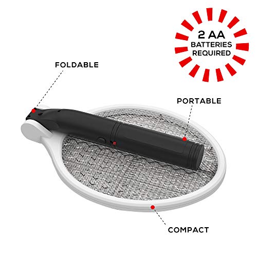 Bug Safe Bug Zapper Outdoor Mosquito Killer Electric Fly Swatter Racket