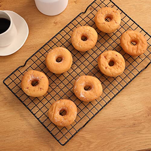 Set of 4 Cooling Racks for Baking, Small Quarter Grid, Heavy Duty