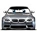 mAuto Car Windshield Sunshade 27.6” x 51.2” Angry Eyes & Reversible Silver- Double Layer Sun Shade UV Coating for UV Ray Deflector Reversible Heat Shield Suction Cups- Protector for All Vehicles