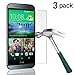 HTC One M8 Screen Protector, TANTEK [Bubble-Free][HD-Clear][Anti-Scratch][Anti-Glare][Anti-Fingerprint] Tempered Glass Screen Protector for HTC One M8 / HTC M8 [2014], [3Pack]