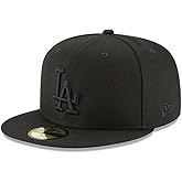 Dodgers 59FIFTY Fitted Cap - Black by New Era