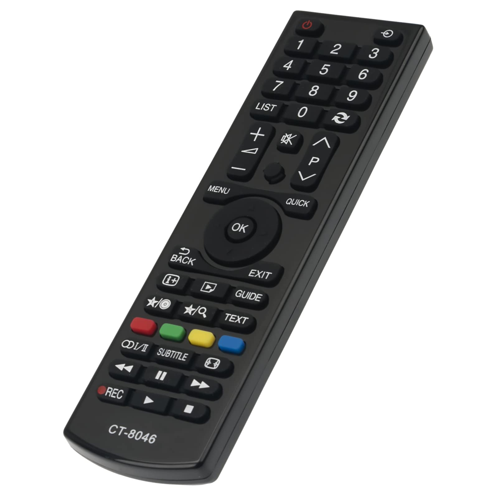 CT-8046 Replacement Remote Control Fit for Toshiba TV