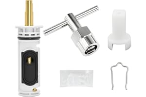 OYIMNB 1222/1222B Cartridge Pressure Balancing with 104421 Removal Tool Replacement, Compatible with Moen Posi Temp Single Handle Tub/Shower Faucets Plumbing Repair Kit,Brass