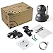 TENVIS TH661 H.264 Megapixel P2P Wireless Surveillance Smart IP Camera Network Security Camera, Baby Monitor, Night Vision, （JPT3815W-HD Plus）- Black