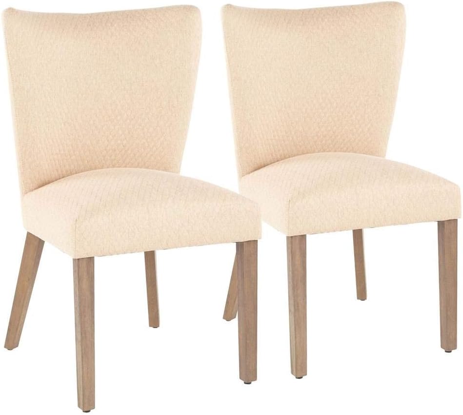 LumiSource Dining Chair in Ash Brown - Set of 2