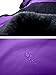 Wantdo Women's Waterproof Mountain Jacket Fleece Windproof Ski Jacket US XL Purple X-Large