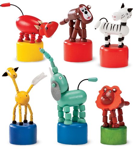 Jungle Fingermajigs, set of 6