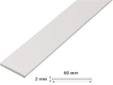 Cezar 236.22in 6m Flat PVC Architrave White Cover Strip 60mm view 2