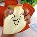 JETTINGBUY Kawaii Toast Card Cellphone Holder Hand Pillow Toy