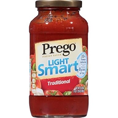 Prego Italian Sauce Light Smart Traditional 23 25 Ounce Pack Of 12 By Prego Amazon De Lebensmittel Getranke