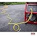 Iron Forge Cable Outdoor Extension Cord 25 Ft - 10 Gauge Heavy Duty Extension Cord, 15 AMP, 10/3 Yellow Power Cable SJTW Weatherproof with 3 Prong