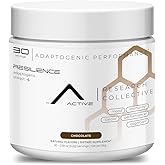 ARC Resilience Mushroom Powder – Boost Focus, Energy & Immunity Naturally with Lion’s Mane, Cordyceps & Reishi – Supports Mental Clarity, Peak Performance & Stress – Rich Chocolate Flavor, 30 Servings