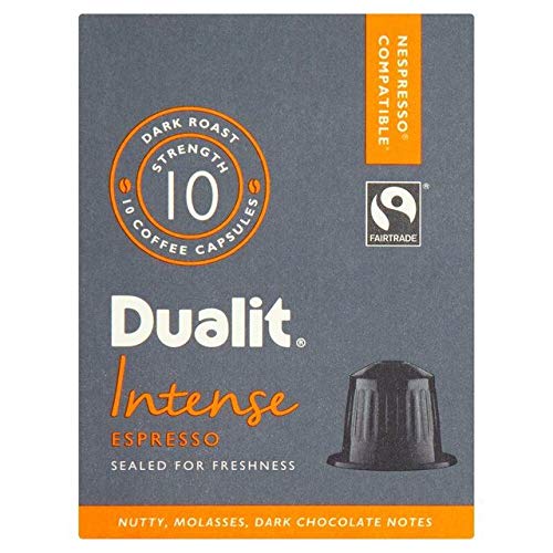 Dualit Intense Nespresso Compatible Coffee Capsules 10 per pack