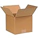 PARTNERS BRAND 7x7x6 Corrugated Boxes, Small, 7L x 7W x 6H, Pack of 25 | Shipping, Packaging, Moving, Storage Box for Home or Business, Strong Wholesale Bulk Boxes