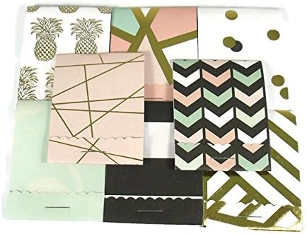 20 Matchbook Notepads Party Favors in Mint to Be Fab