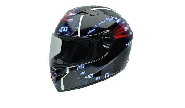 Amazon.es: NZI 050264G595 Vital 390 km/h, Casco de Moto ...