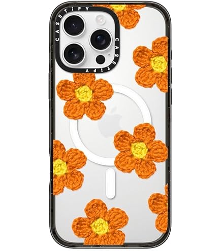 iPhoneアクセサリー casetify Crochet Flowers - Orange 51TgeGvOlJL._AC_UL495_SR435,