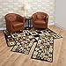 Achim Home Furnishings Capri 3-Piece Rug Set, Southwest Tiles
