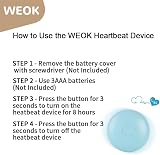 WEOK Puppy Heartbeat Toy for Anxiety Relief, Plush Pet Companion view 3
