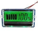 GEREE LCD Battery Capacity Tester Indicator for 12V 24V Lead-acid/Pb-Acid Lithium LiPo Battery