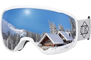 Innerking Ski Goggles OTG - Over Glasses Snow/Snowboard Sports Goggles Anti Fog for Adult, Youth, Men & Women