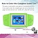 ZHISHAN Retro Handheld Game Console for Kids with Built in 268 Classic Old Games Portable Gaming Player Arcade Playstation System Birthday Gift for Children Boys (Green)