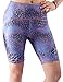Yogareflex Women's Tummy Control Active Printed Workout Runing Yoga Shorts