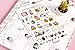 ONOR-Tech 6 Sheets Lovely Cute Adorable Decorative Adhesive Sticker Tape / Kids Craft Scrapbooking Sticker Set for Diary, Album, Laptop, Cellphone, Journals (100x160mm)