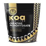 100% Creatine Monohydrate Powder by Koa Nutrition | Scientifically-Proven, Micronized Muscle Building Supplement - 1lb Bag