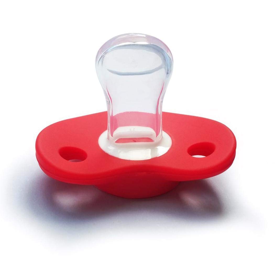 Ladiy New Baby Infant Silicone Gel Cartoon Pig Nose Shape Safety Pacifier Pacifiers