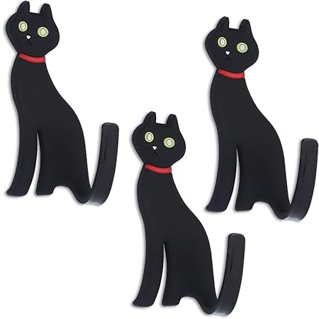 Gato magnético ganchos - decorativo elegante imán ganchos para ...