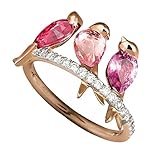 Clearance ! Ladies Floral Ring,Vanvler Men And