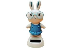 Solar Dancing Bunny - Solar Dancing Easter Bunny, Dancing Solar Toys | Easter Rabbit Solar Powered Dancing Toys, Bunny Car Sh