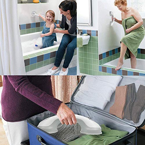 Newthinking Suction Grab Bars for Shower, Portable Bathroom Suction