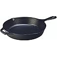 Lodge 10.25 Inch Cast Iron Pre-Seasoned Skillet – Signature Teardrop Handle - Use in the Oven, on the Stove, on the Grill, or