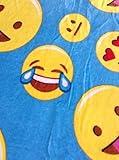 EMOJI Fleece Throw Blanket 50