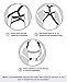 Berlin & Daughter Posture Corrector - Fully Adjustable Breathable Clavicle Chest Back Support Brace for Improves Posture & Provide Lumbar Support Back Pain Relief - Perfect for Men & Women - Large