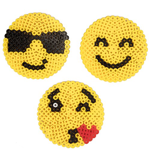 Emoji Smiley Face Fuse Beads 6 Different Emojis 3600pcs Beads (6