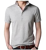 Apparel FreelyMen Freely Men Round Neck Trendy Regular Individuality Plain Contenta Tees Grey M Book