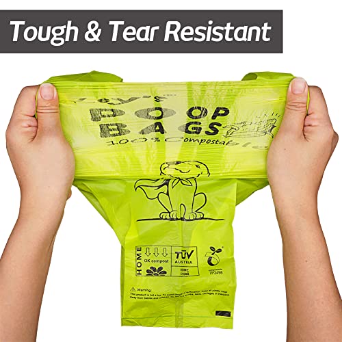 Ley's Compostable Dog Poop Bags, PlantBased Biodegradable Doggie Waste